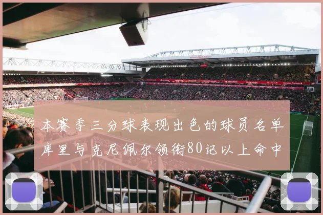 本赛季三分球表现出色的球员名单库里与克尼佩尔领衔80记以上命中率超40